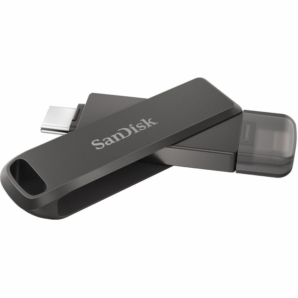 USB флеш накопичувач SanDisk 128GB iXpand Drive Luxe Type-C/Lightning (SDIX70N-128G-GN6NE) - зображення 4