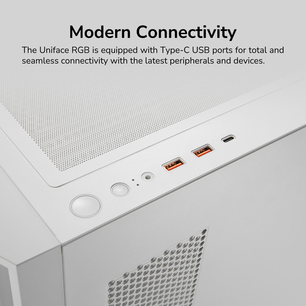 Корпус Cougar UNIFACE RGB White - зображення 12