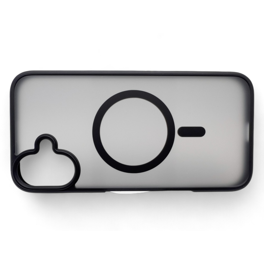 Чохол до мобільного телефона BeCover Metal Buttons Case (MagSafe) для Apple iPhone 16 Black (712090) - зображення 4