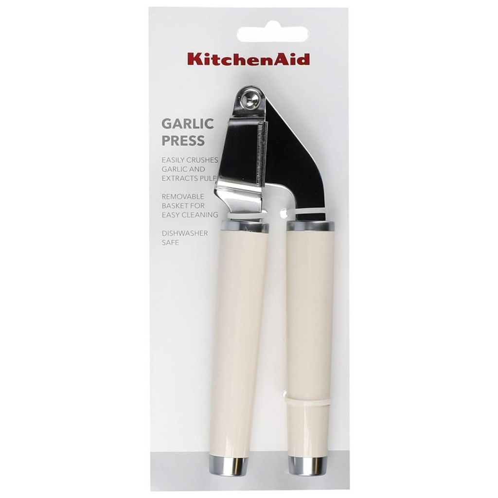 Прес для часнику KitchenAid Coreline 19 см кремовий (KAG132OHACE) - изображение 4