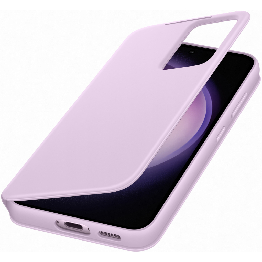Чохол до мобільного телефона Samsung Galaxy S23 Smart View Wallet Case Lilac (EF-ZS911CVEGRU) - зображення 5
