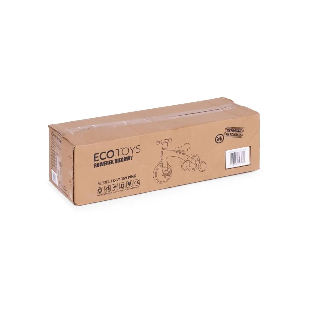 Біговел Ecotoys Велосипед 3 в 1 Freedom Pink (LC-V1359 PINK) - зображення 10