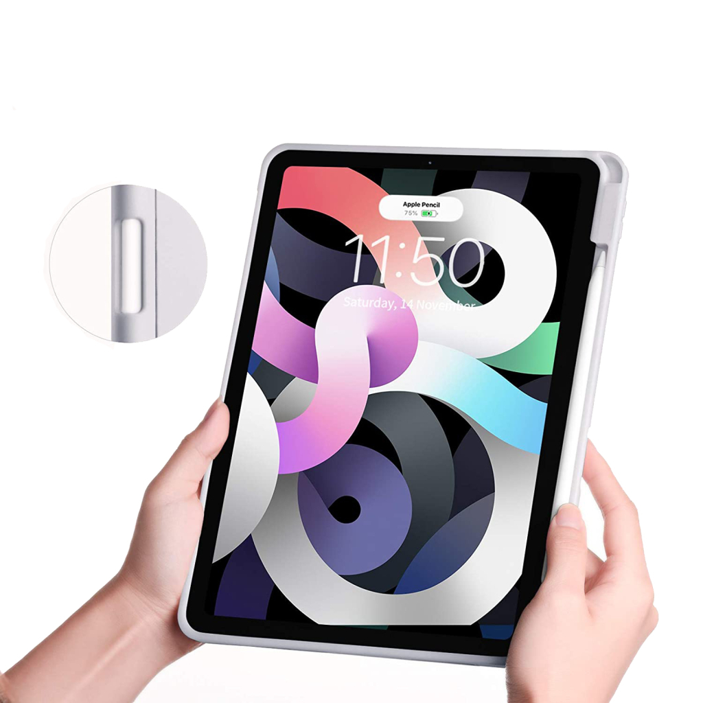 Чохол до планшета BeCover Direct Charge Pen mount Pencil Apple iPad 10.9" 2022 Gray (708498) - зображення 3