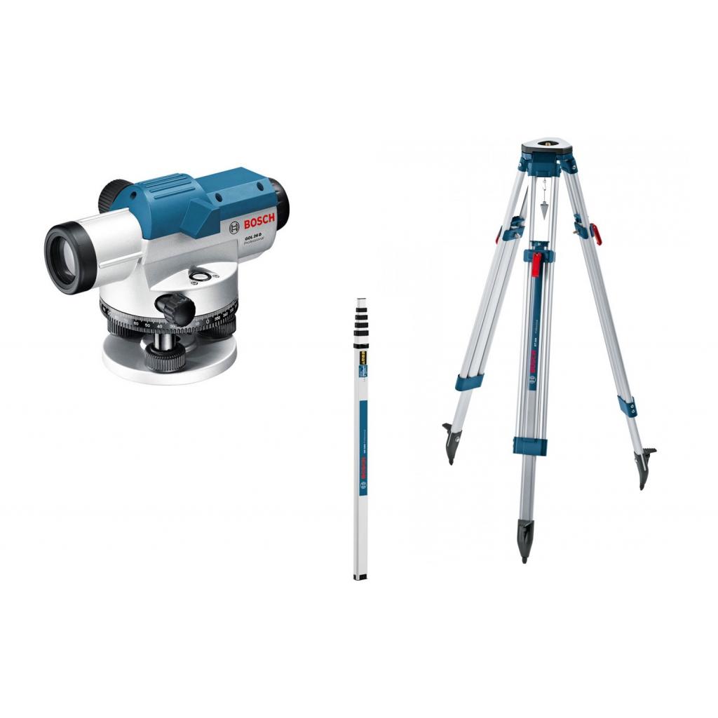 Оптичний нівелір Bosch GOL 26 D + BT160 + GR500 (0.601.068.002) - изображение 2