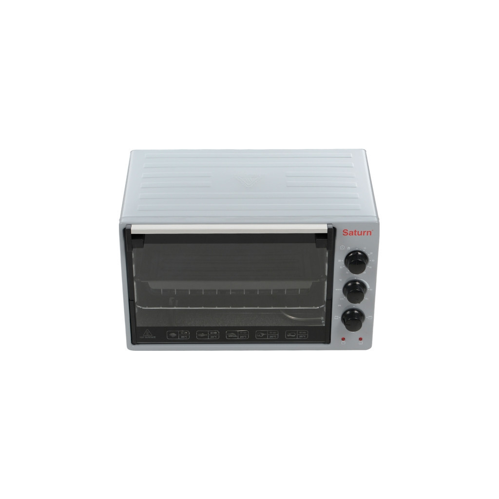 Електропіч Saturn ST-EC 3401 Gray (ST-EC3401Gray) - зображення 3