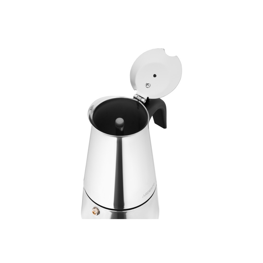 Гейзерна кавоварка Ardesto Gemini Apulia 9 чашок (AR0809SS) - изображение 8
