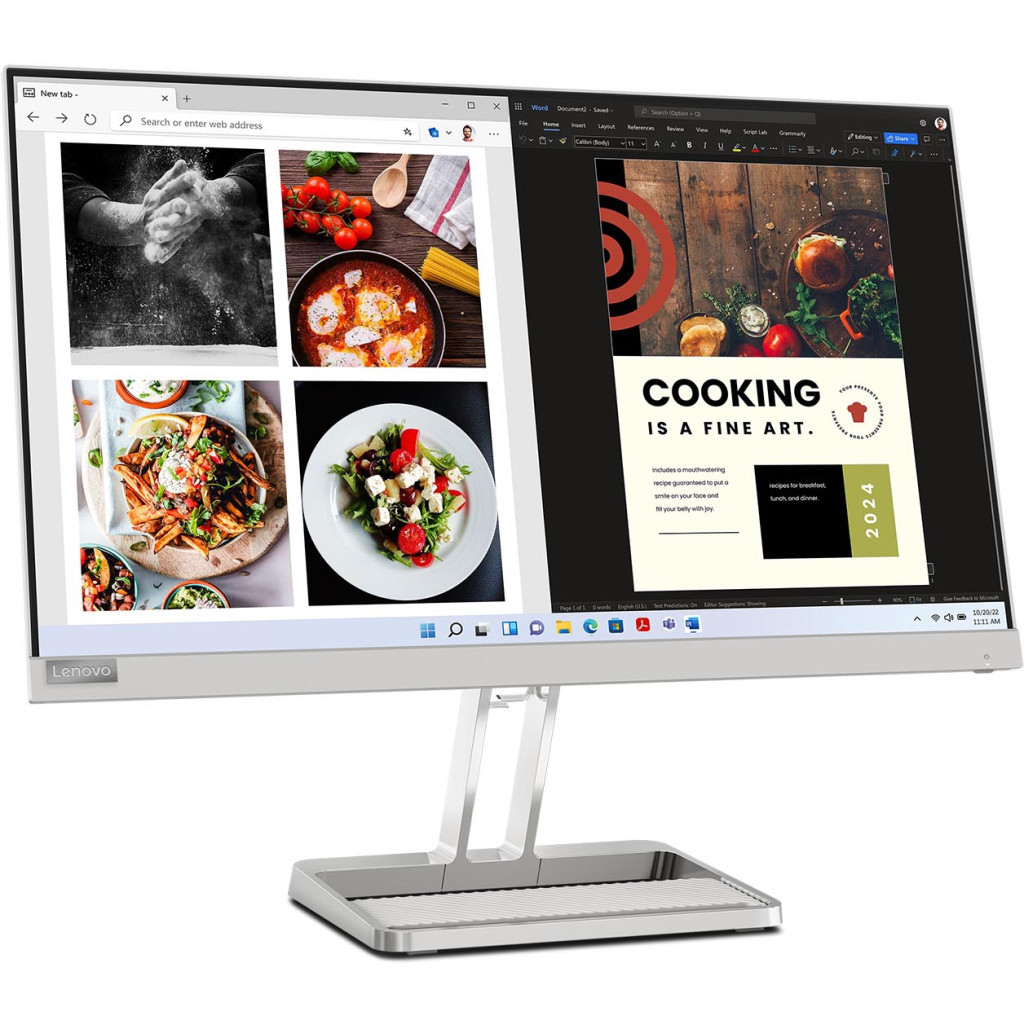 Монітор Lenovo L24i-40 (67A8KAC3UA) - зображення 2