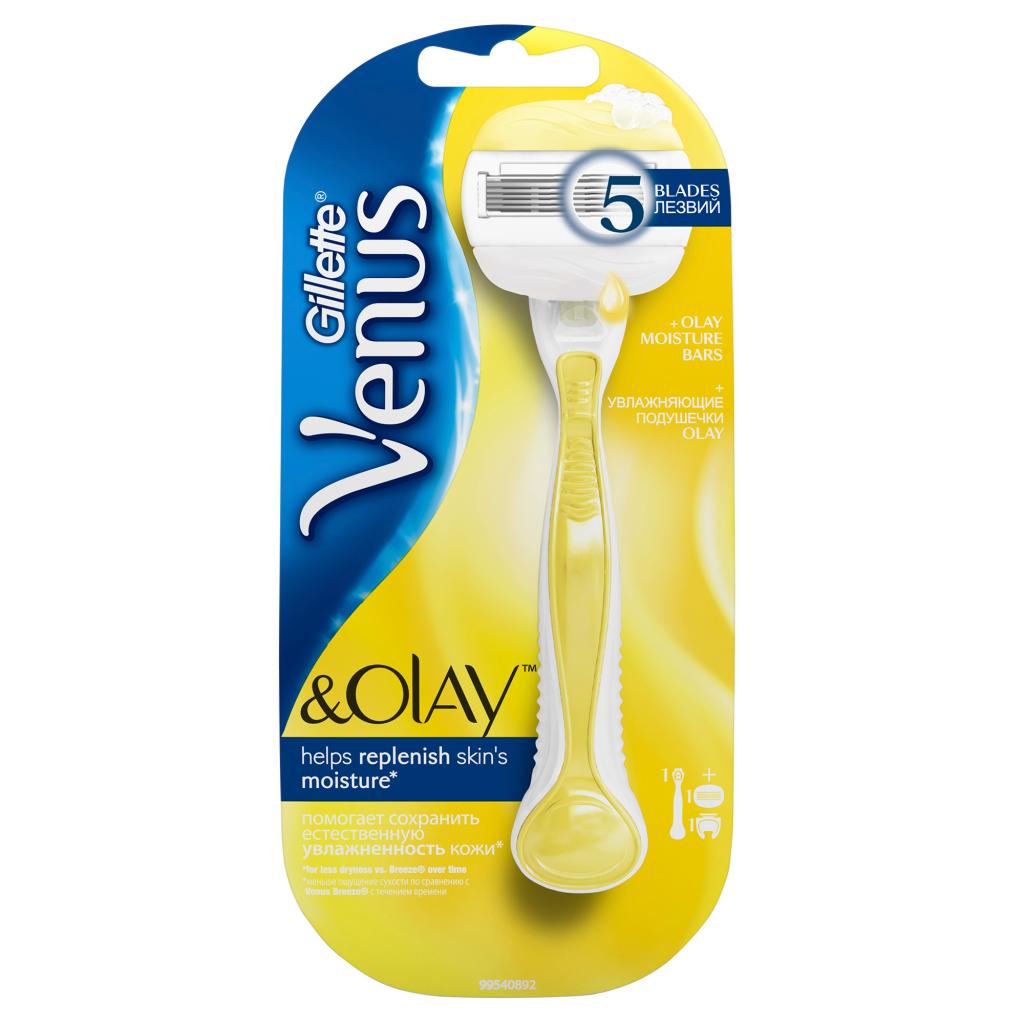 Бритва Venus Venus & Olay з 1 змінною касетою (7702018088577) - зображення 1