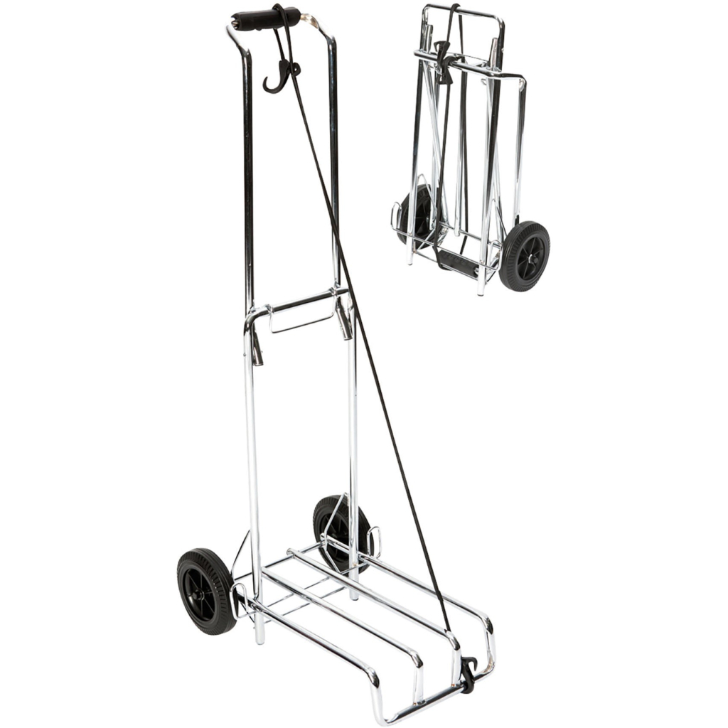 Сумка-візок Bo-Camp господарський Luggage Trolley Foldable 40 kg Сріблястий (5267279) - зображення 1