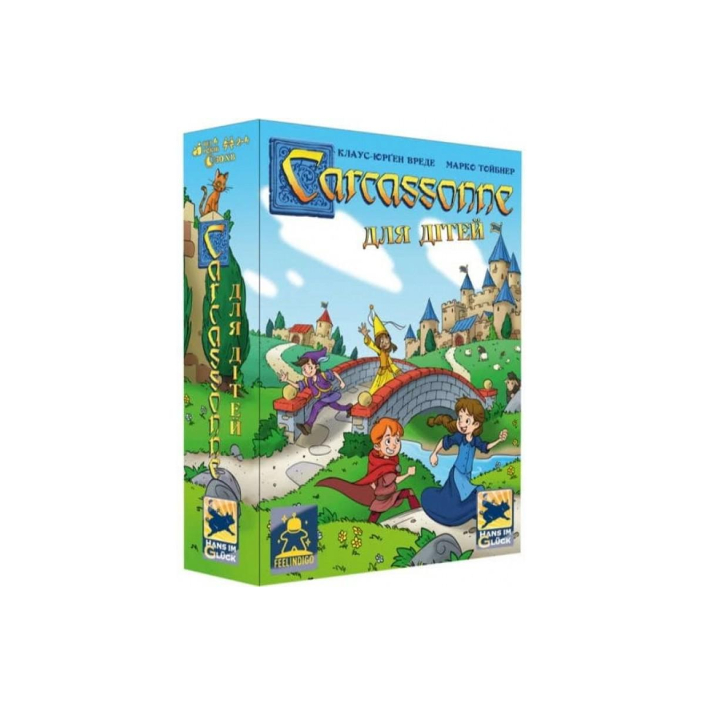 Настільна гра Feelindigo Каркассон для дітей (Carcassonne Junior) українська (FI22046) - зображення 1