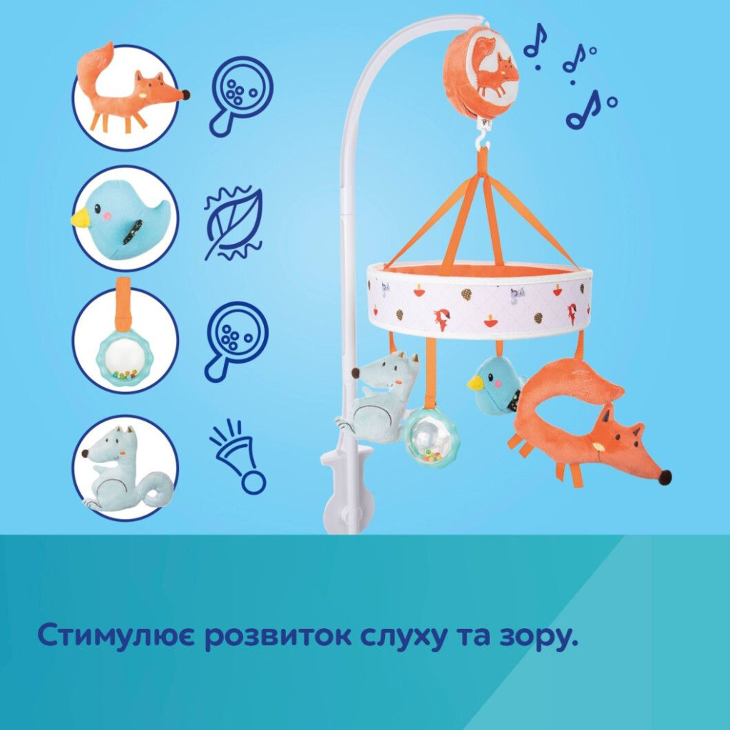 Мобіле Canpol Карусель музична FOX (75/201) - зображення 7