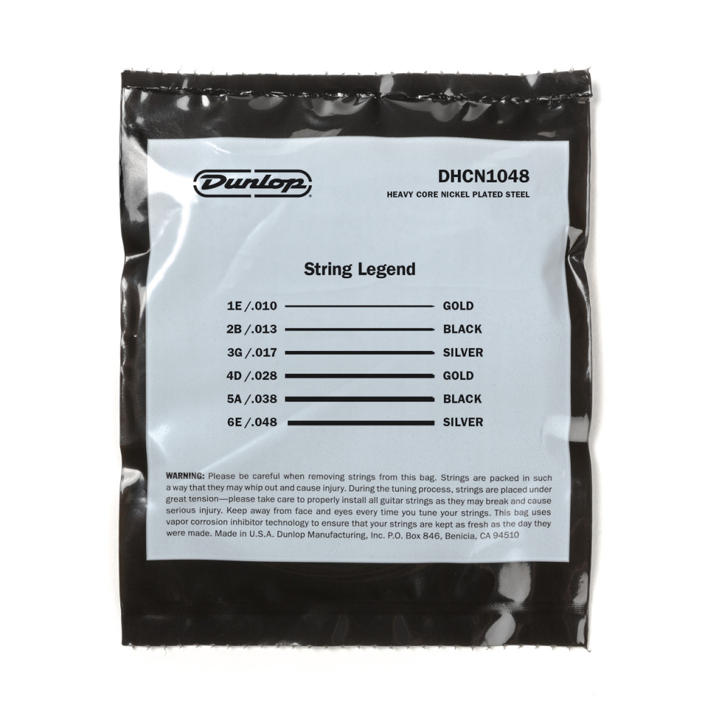 Струни для гітари Jim Dunlop Heavy Core Electric Guitar Strings (10-48) (DHCN1048) - изображение 3