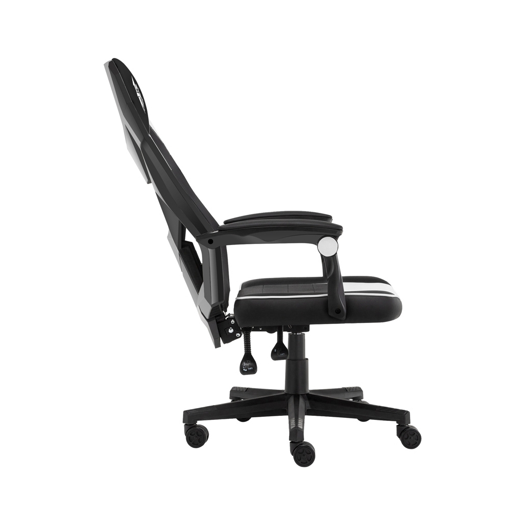 Крісло ігрове 1stPlayer P01 Black-White - зображення 4