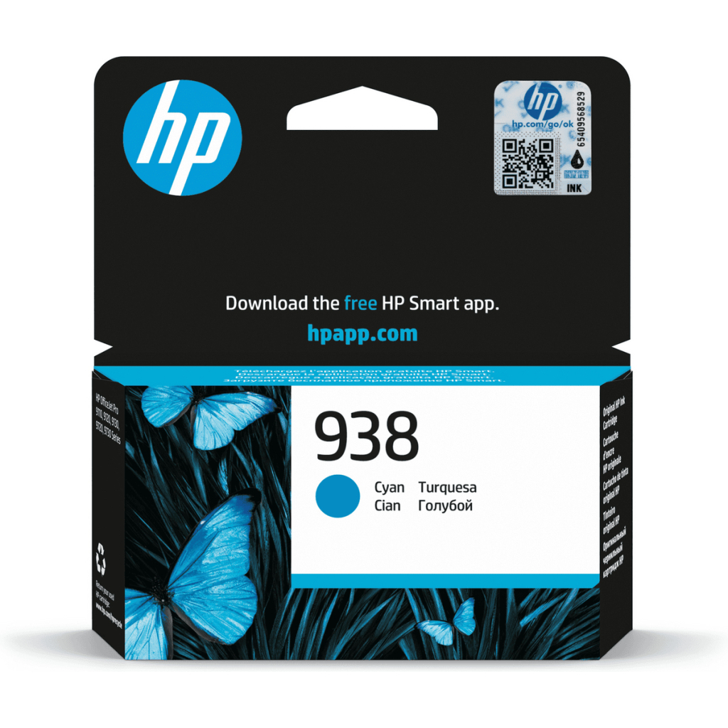 Картридж HP 938 Cyan 800ст (4S6X5PE) - зображення 1
