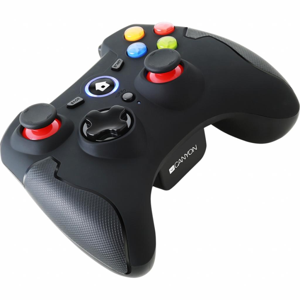 Геймпад Canyon CND-GPW6 Wireless PC/PS3/AndroidBlack (CND-GPW6) - зображення 1
