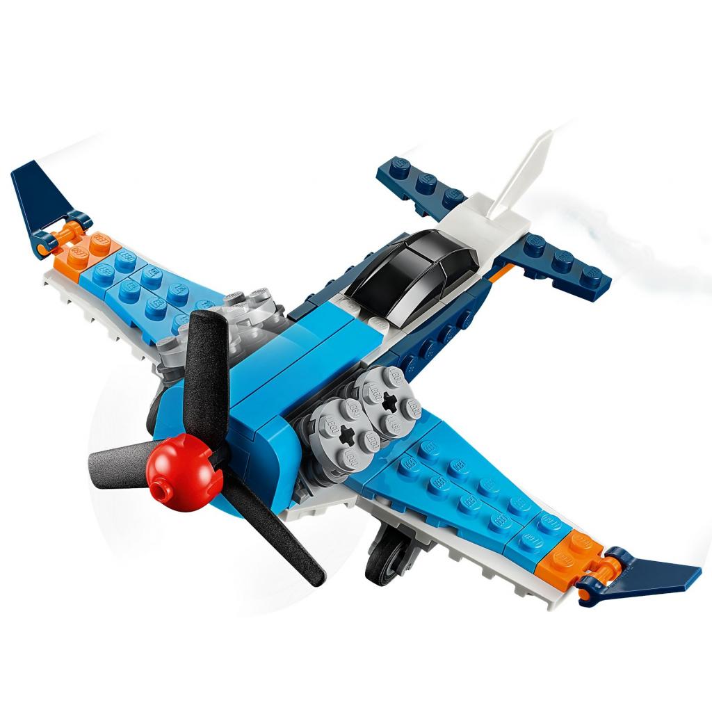 Конструктор LEGO Creator Гвинтовий літак 128 деталей (31099) - зображення 4