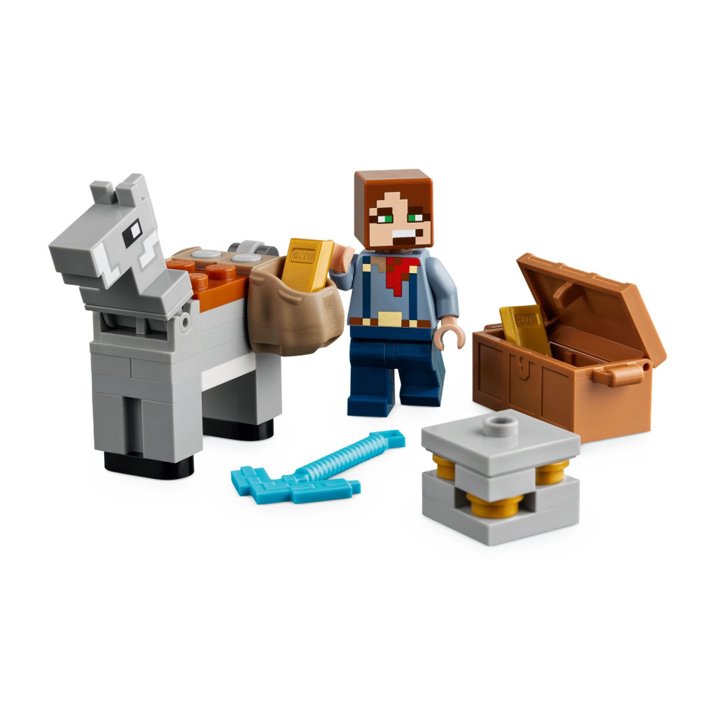 Конструктор LEGO Minecraft Покинута шахта у безплідних землях (21263) - зображення 5