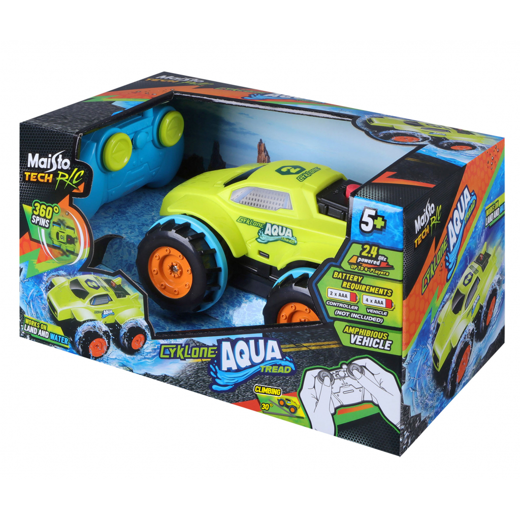 Радіокерована іграшка Maisto Cyklone Aqua Зелена (82142 Green) - зображення 6
