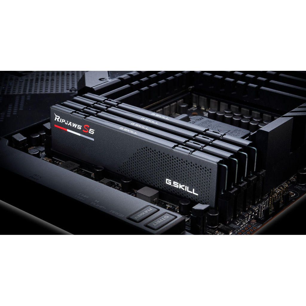 Модуль пам'яті для комп'ютера DDR5 32GB (2x16GB) 5600 MHz Ripjaws S5 Black G.Skill (F5-5600J4040C16GX2-RS5K) - зображення 6