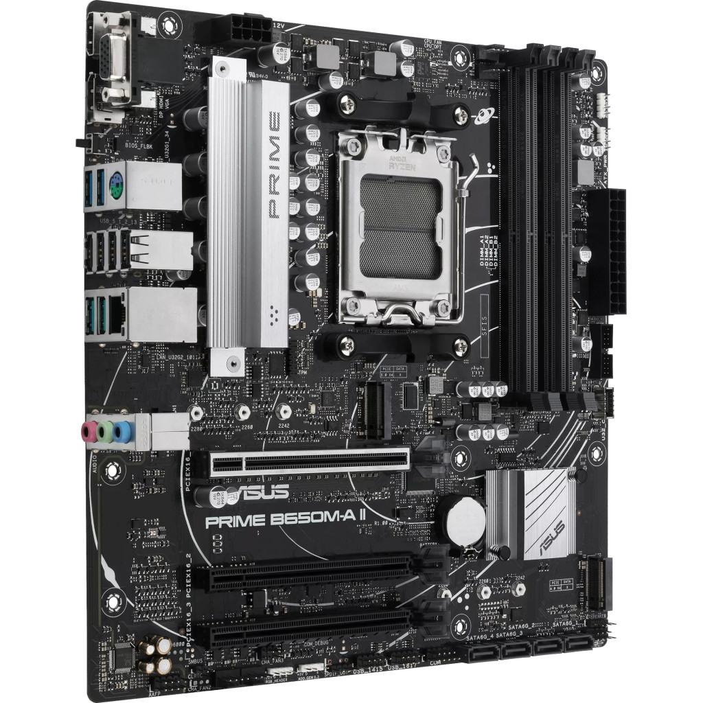 Материнська плата ASUS PRIME B650M-A II-CSM - зображення 2
