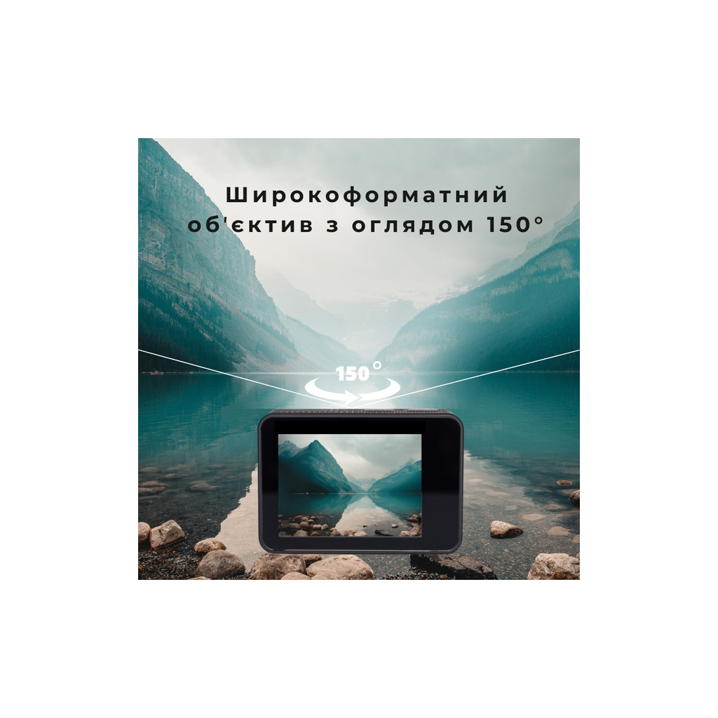 Екшн-камера AirOn ProCam 7 Black (4822356754468) - зображення 10