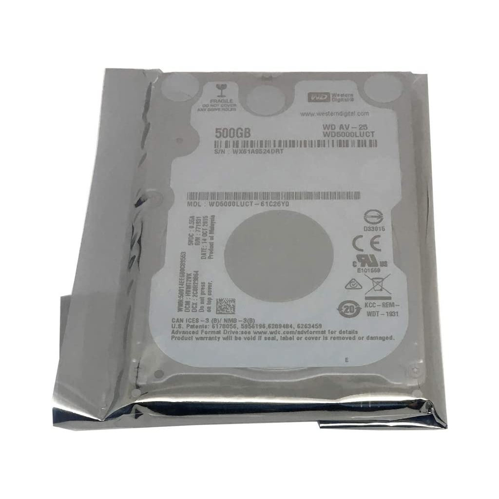 Жорсткий диск для ноутбука 2.5" 500GB WD (# WD5000LUCT #) - зображення 4
