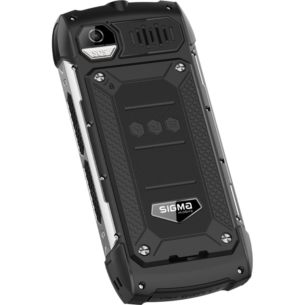 Мобільний телефон Sigma X-treme PK68 Black (4827798466711) - зображення 4