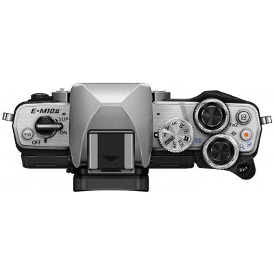 Цифровий фотоапарат Olympus E-M10 mark II Body silver (V207050SE000) - зображення 5