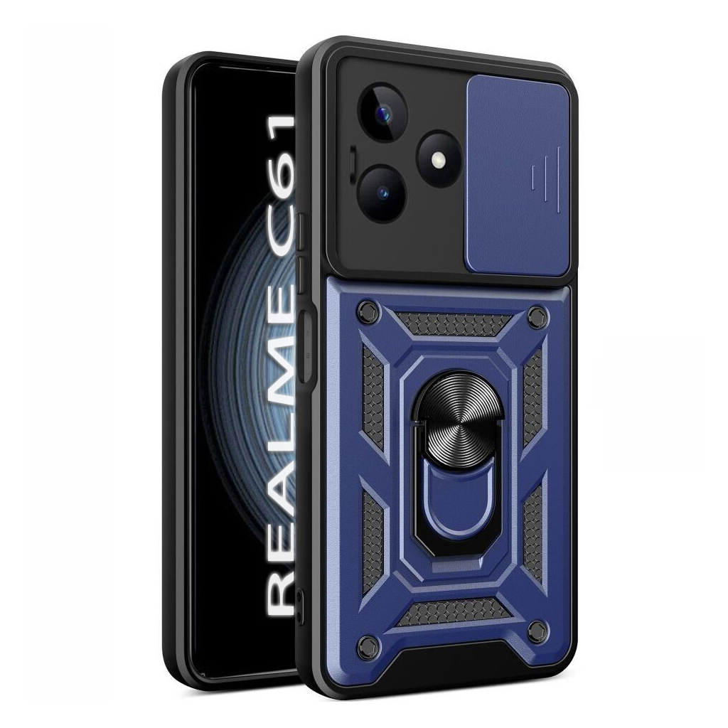 Чохол до мобільного телефона BeCover Military Realme C63 Blue (712179) - зображення 1