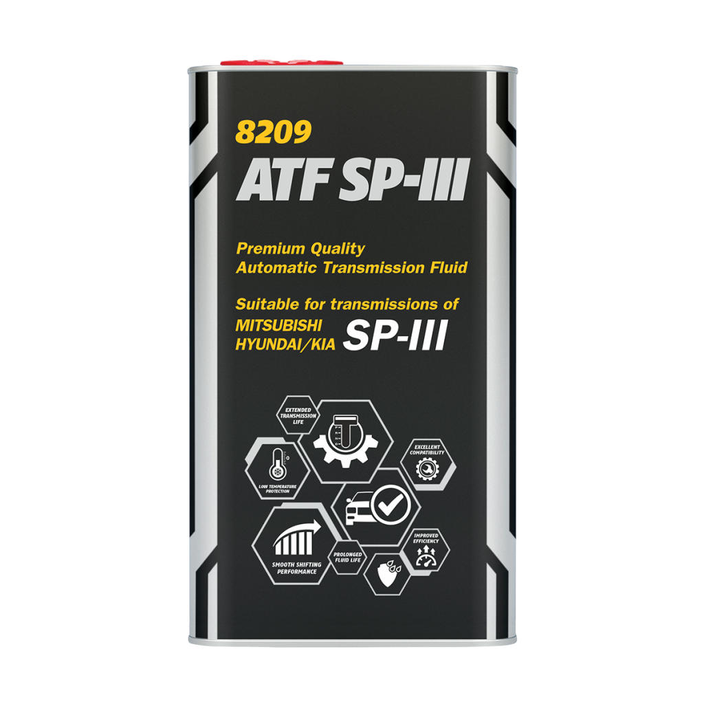 Трансмісійна олива Mannol O.E.M. 8209 for Korean cars ATF SP-III 4л Metall (MN8209-4ME) - зображення 1
