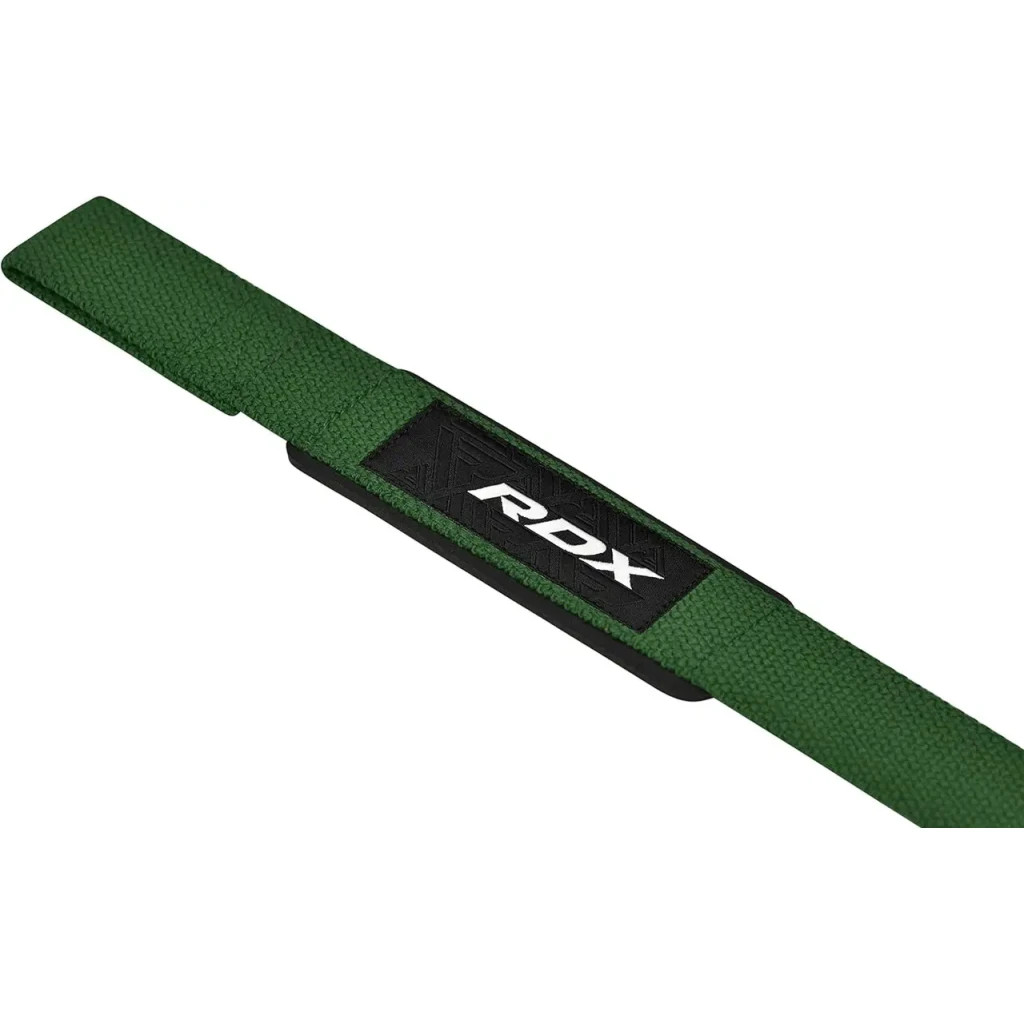 Кистьові лямки RDX W1 Gym Single Strap Army Green Plus (WAN-W1AG+) - изображение 4