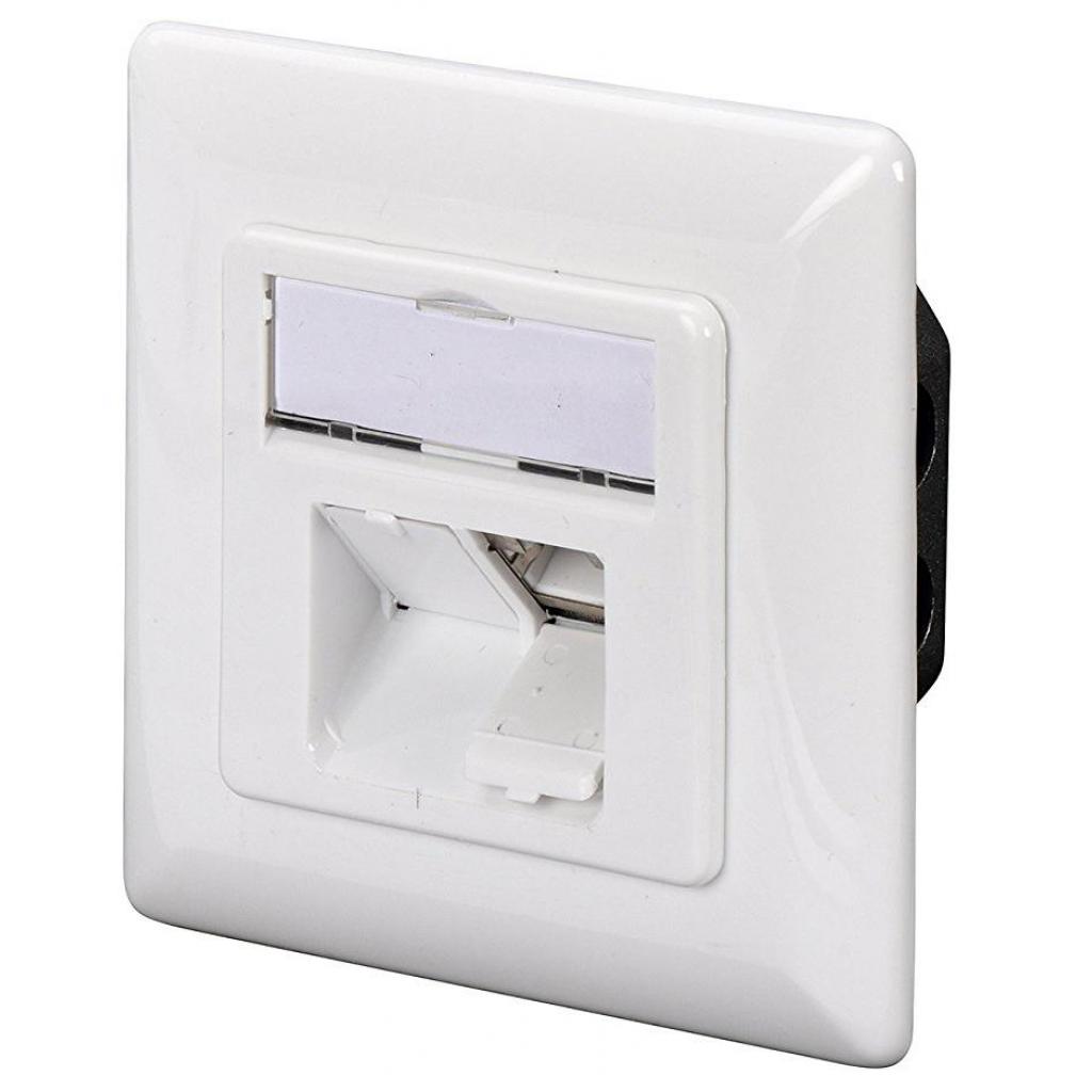 Комп'ютерна розетка Digitus 2xRJ45 STP, cat. 6, для відкритої проводки (DN-9006-N) - изображение 2