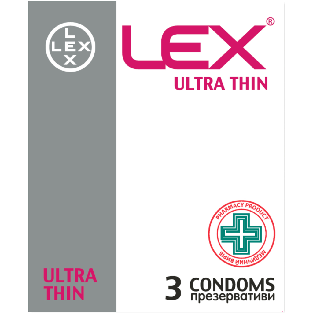 Презервативи Lex Condoms Ultra Thin 3 шт. (4820144770371) - зображення 1