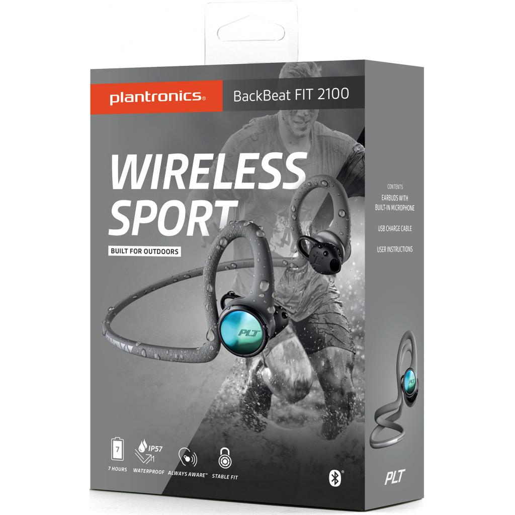 Навушники Plantronics BackBeat Fit 2100 Grey (212201-99) - зображення 4
