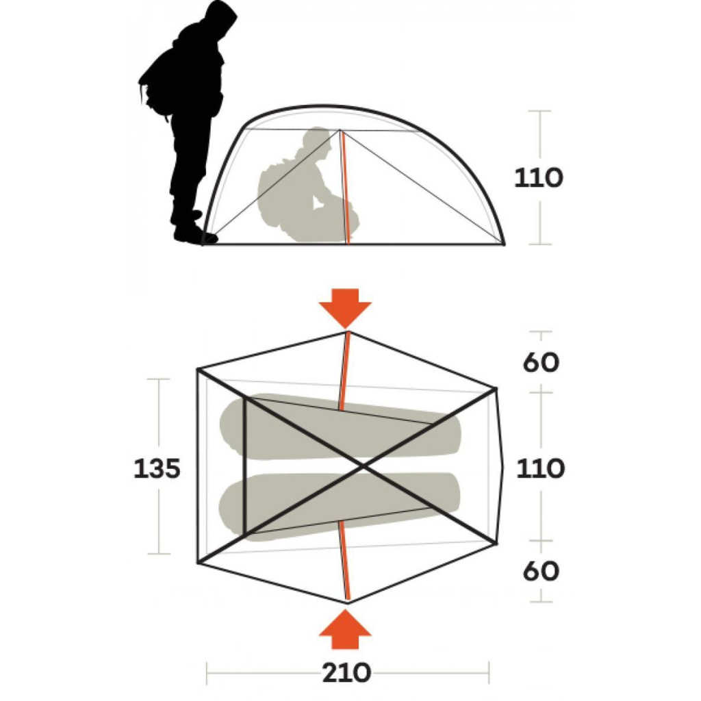 Намет Ferrino Nemesi 2 Pro Green (91212QVVFR) (931777) - зображення 2