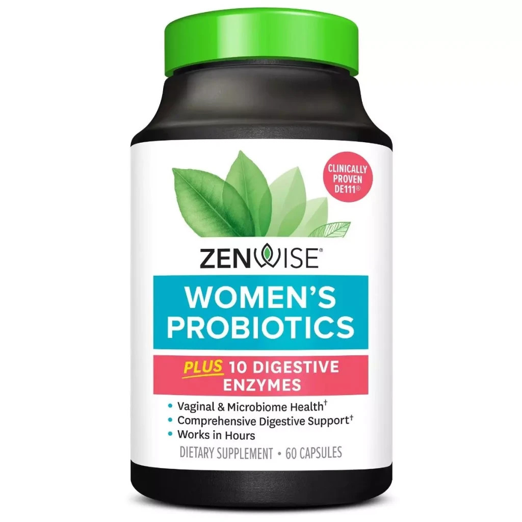 Пробіотики Zenwise Пробіотики для жінок, 1 млрд КУО, Women's Probiotics, 60 капсул (ZNW72031) - зображення 1