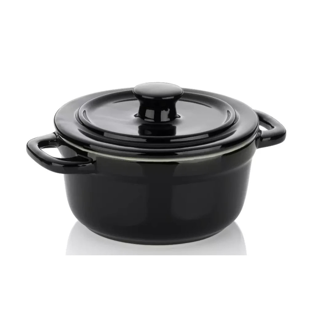 Рамекін Kela Malin 14 х 9,5 см Чорний (11928) - зображення 1