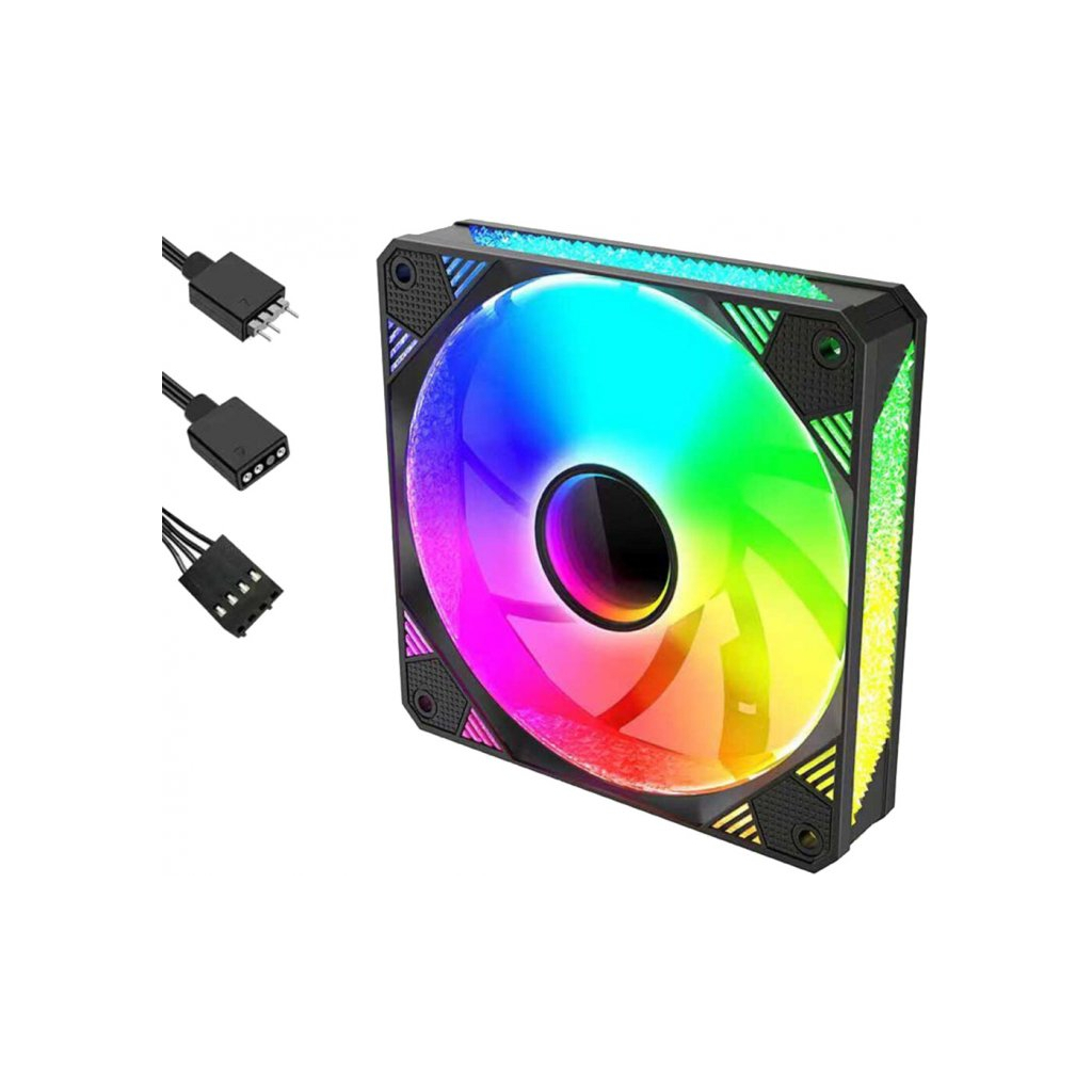 Кулер до корпусу Zezzio ZF-B120 ARGB - зображення 5