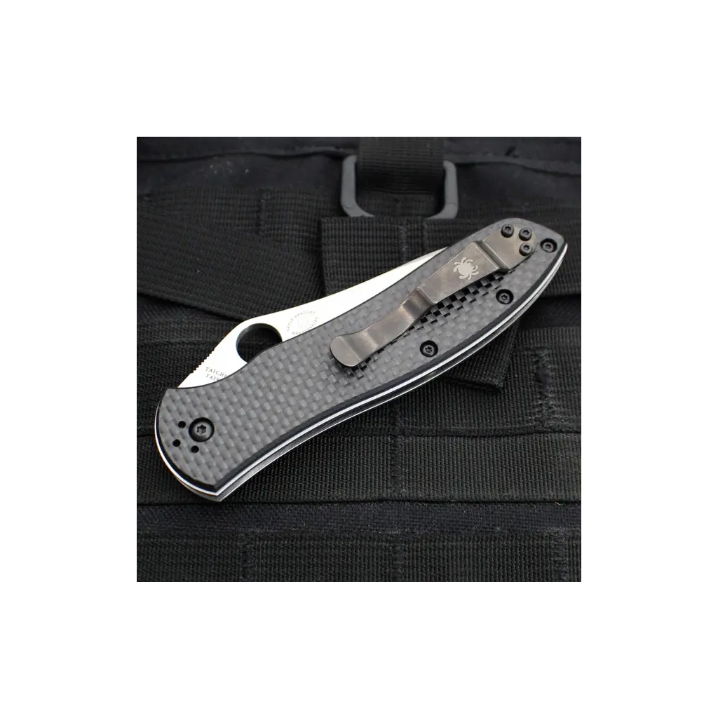 Ніж Spyderco Bradley Folder 2 CPM M4 Carbon Fiber Black (C134CFP2) - зображення 7