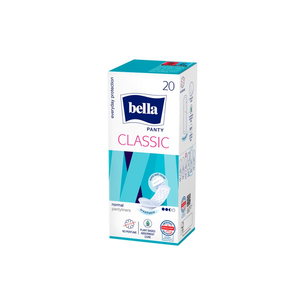 Щоденні прокладки Bella Panty Classic 20 шт. (5900516311957/5900516310417) - зображення 1