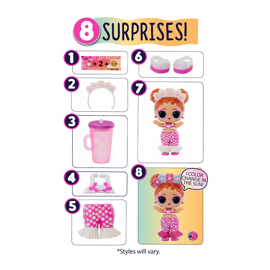 Лялька L.O.L. Surprise! Сонячне перетворення (589396) - зображення 6