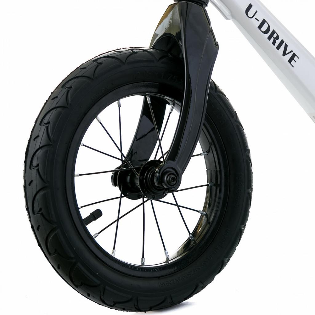 Біговел BabyHit U-DRIVE 12 alloy rim White (71836) - зображення 9