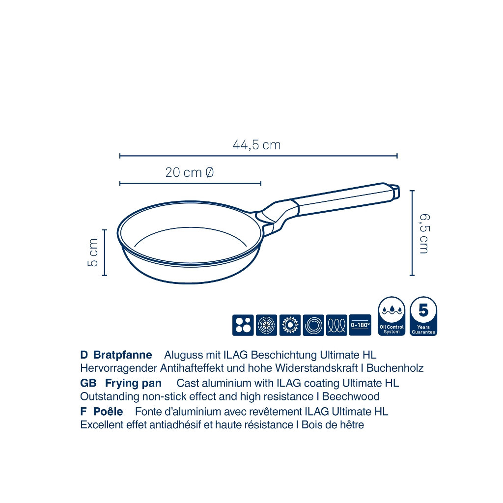 Сковорода Kela Vitana 20 см (10083) - зображення 3