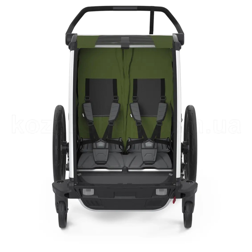 Коляска Thule Chariot Cab Double (Cypress Green) (TH 10204021) - зображення 2