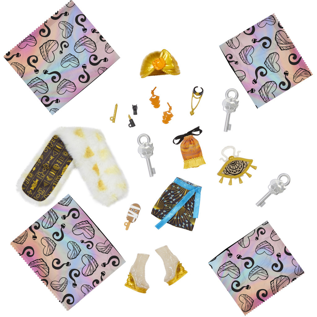 Лялька Monster High Набір-сюрприз Жах які секрети Клео серії Відпадний стиль (HNF76) - зображення 8