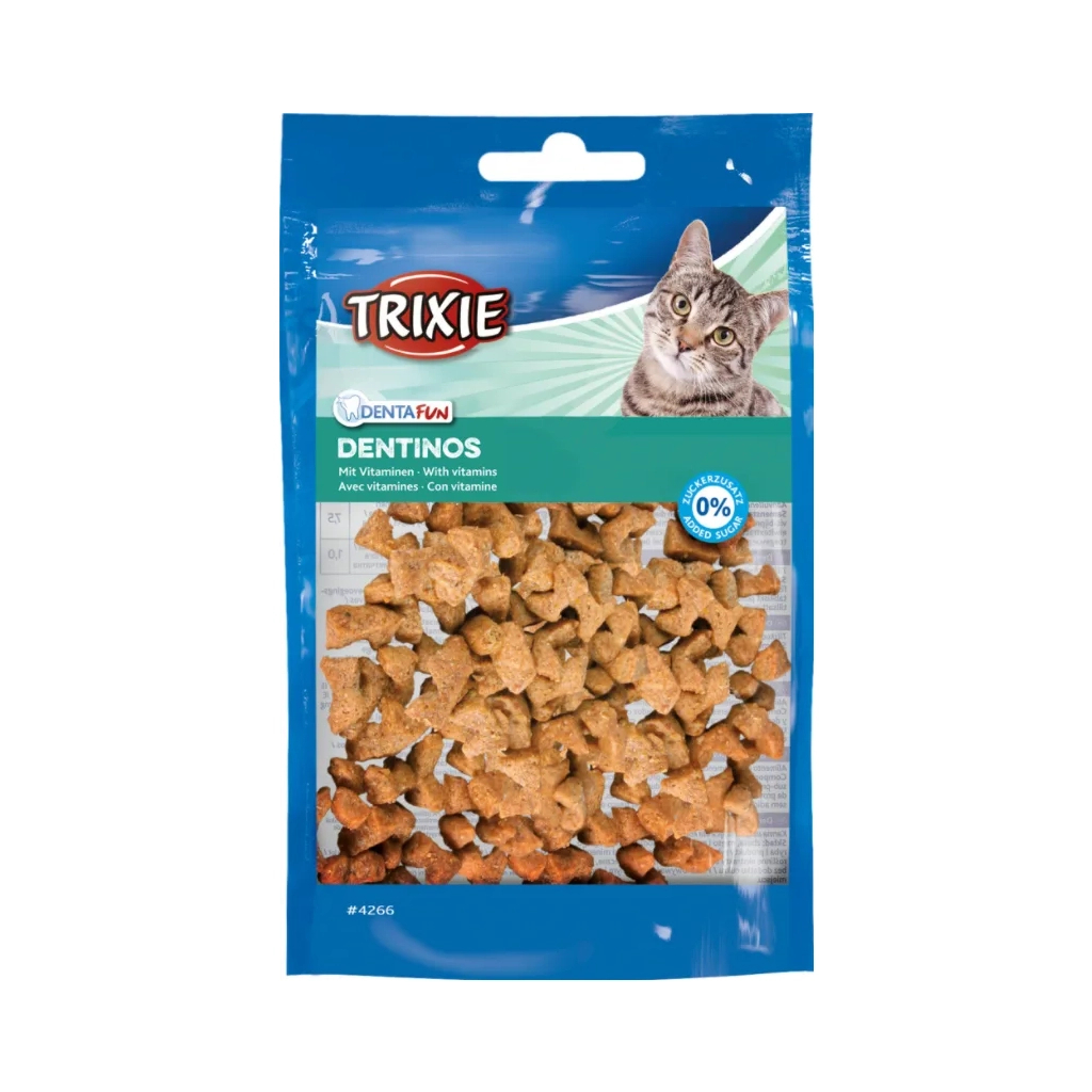 Ласощі для котів Trixie Denta Fun Dentinos 50 г (4011905042664) - зображення 1