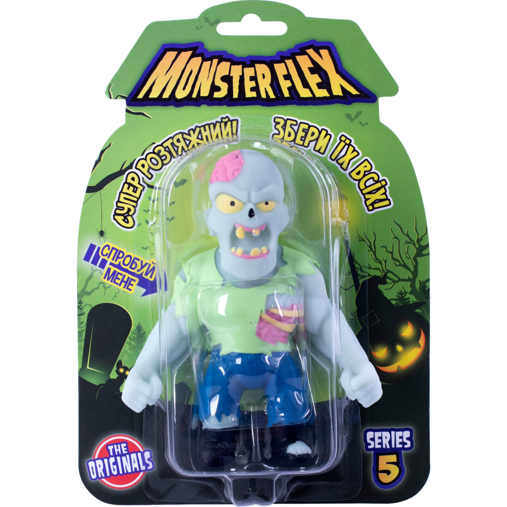 Антистрес Monster Flex Розтягуюча іграшка Зомбі (90009_Зомбі(5)) - зображення 2