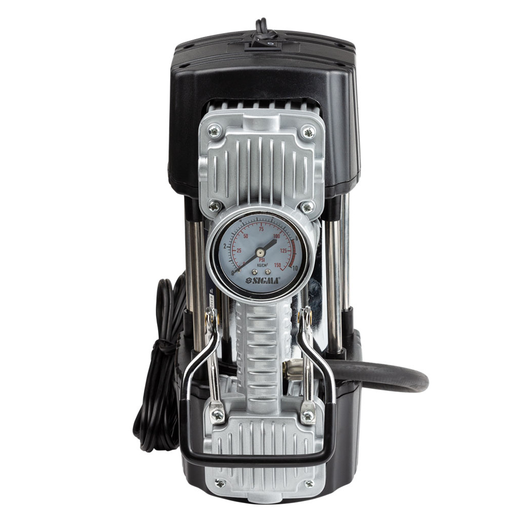 Автомобільний компресор Sigma 12В, 300Вт, 60л/мин, 10бар (6170281) - изображение 8