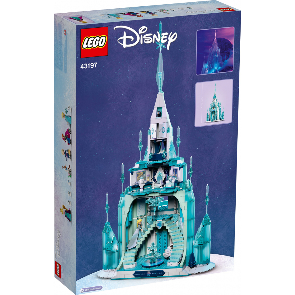 Конструктор LEGO Disney Princess Крижаний замок 1709 деталей (43197) - зображення 8