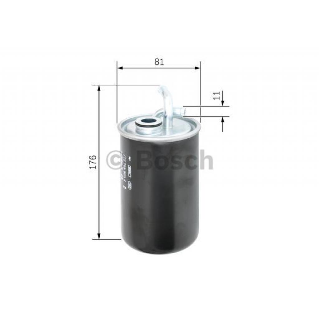 Фільтр паливний Bosch F026402827 - зображення 5